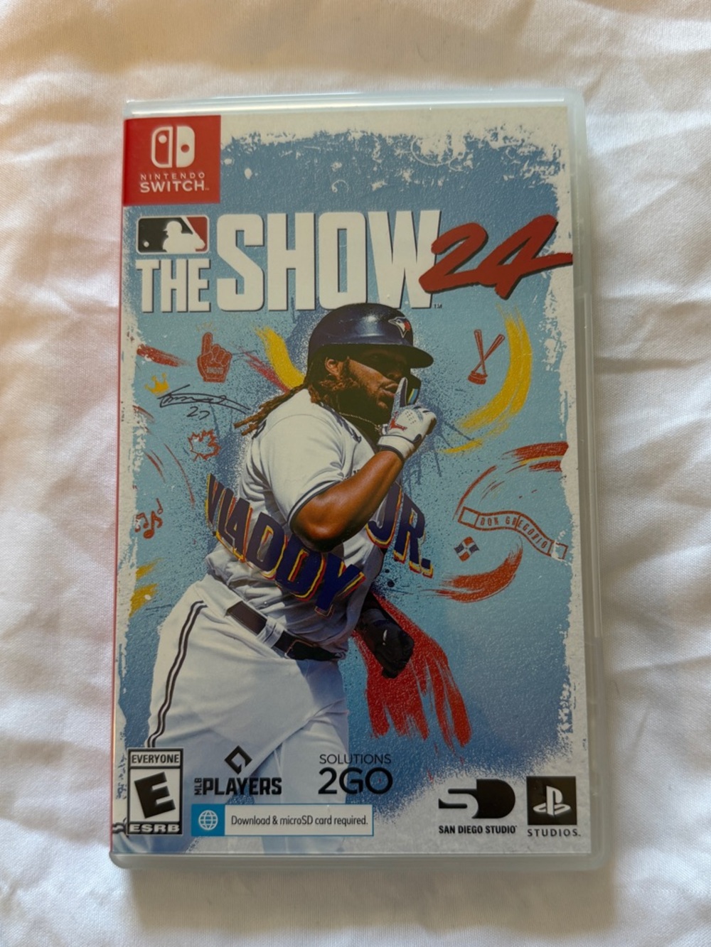Nintendo Switch MLB The Show 24 - Blue, White, Red